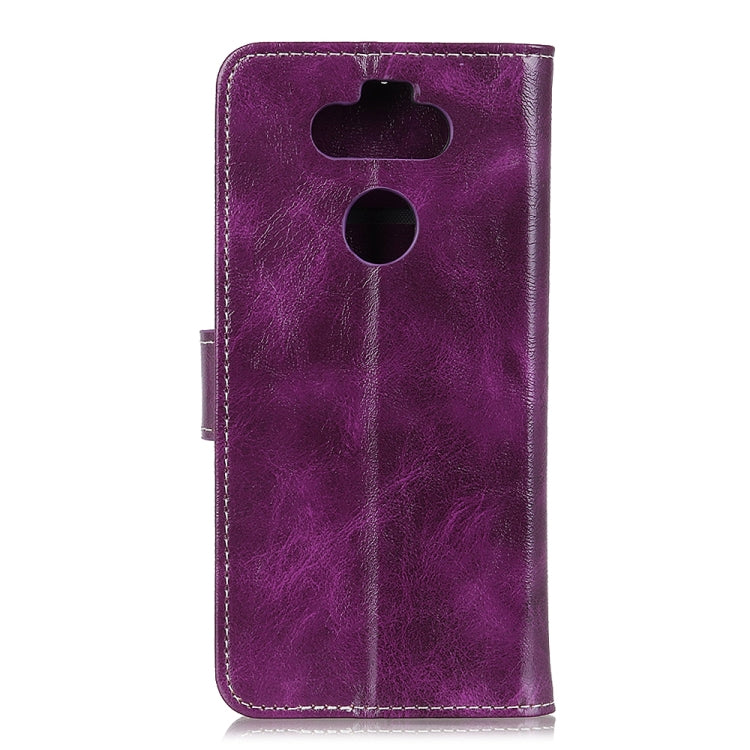 For LG K31 / Aristo 5 Retro Crazy Horse Texture Horizontal Flip Leather Case with Holder & Card Slots & Photo Frame & Wallet