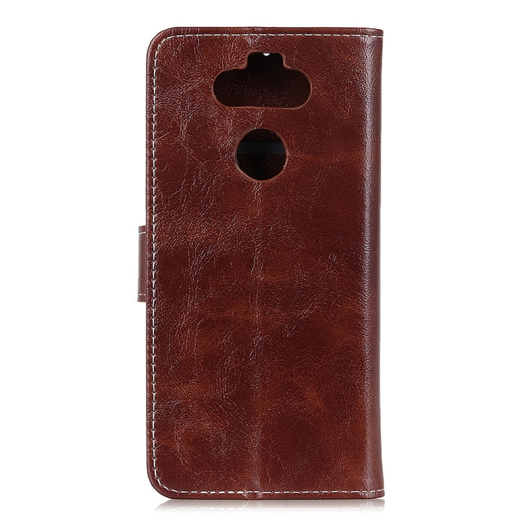 For LG K31 / Aristo 5 Retro Crazy Horse Texture Horizontal Flip Leather Case with Holder & Card Slots & Photo Frame & Wallet