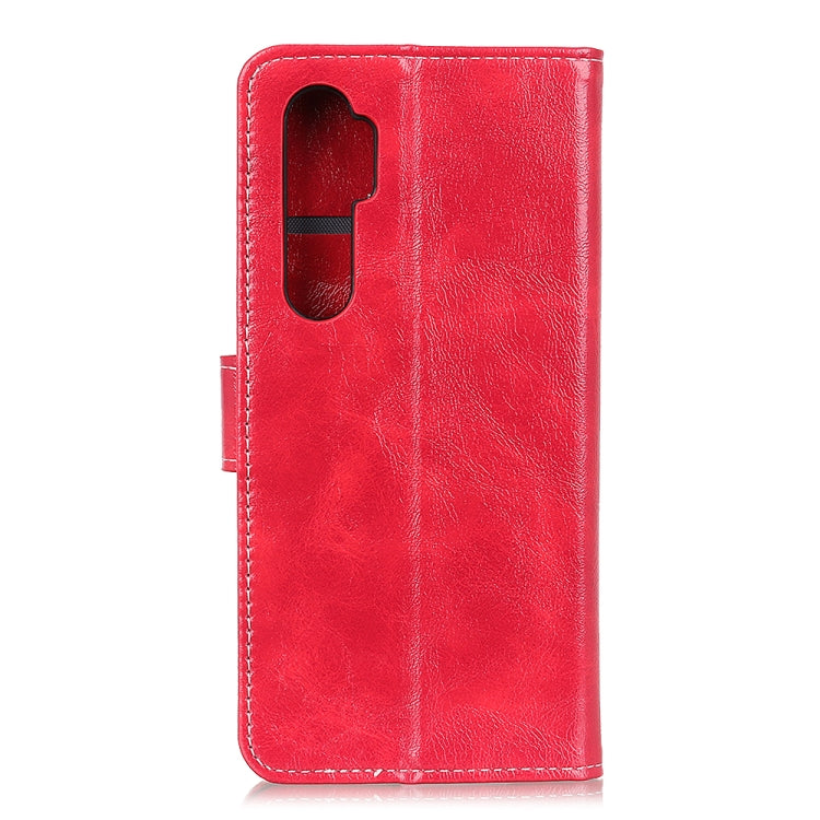 For Xiaomi Mi Note 10 Lite Retro Crazy Horse Texture Horizontal Flip Leather Case with Holder & Card Slots & Photo Frame & Wallet