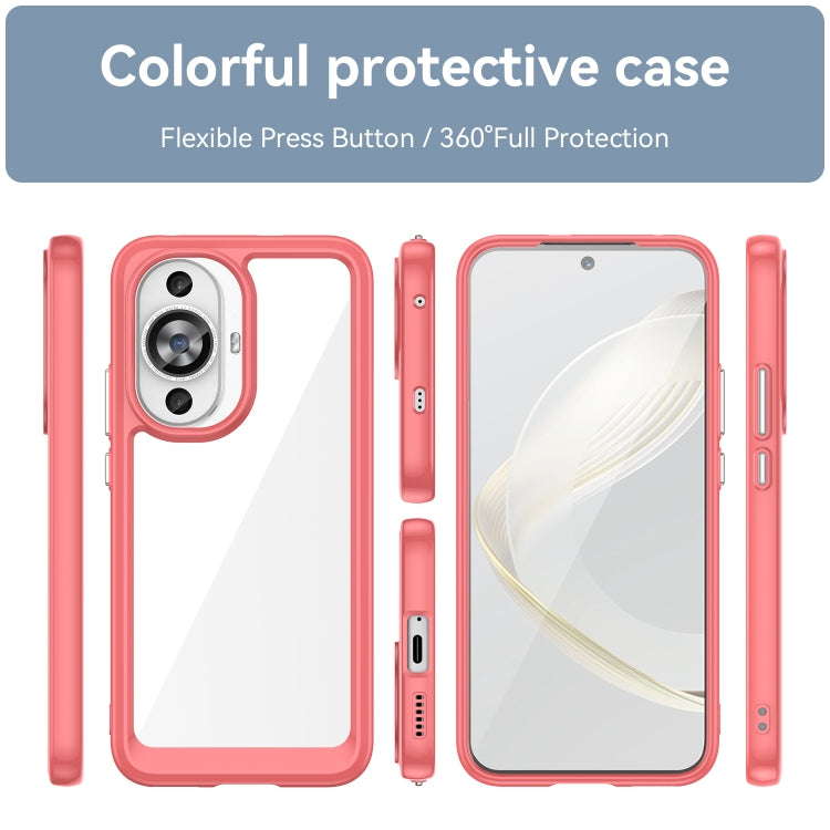For Huawei Nova 11 Colorful Series Acrylic + TPU Phone Case