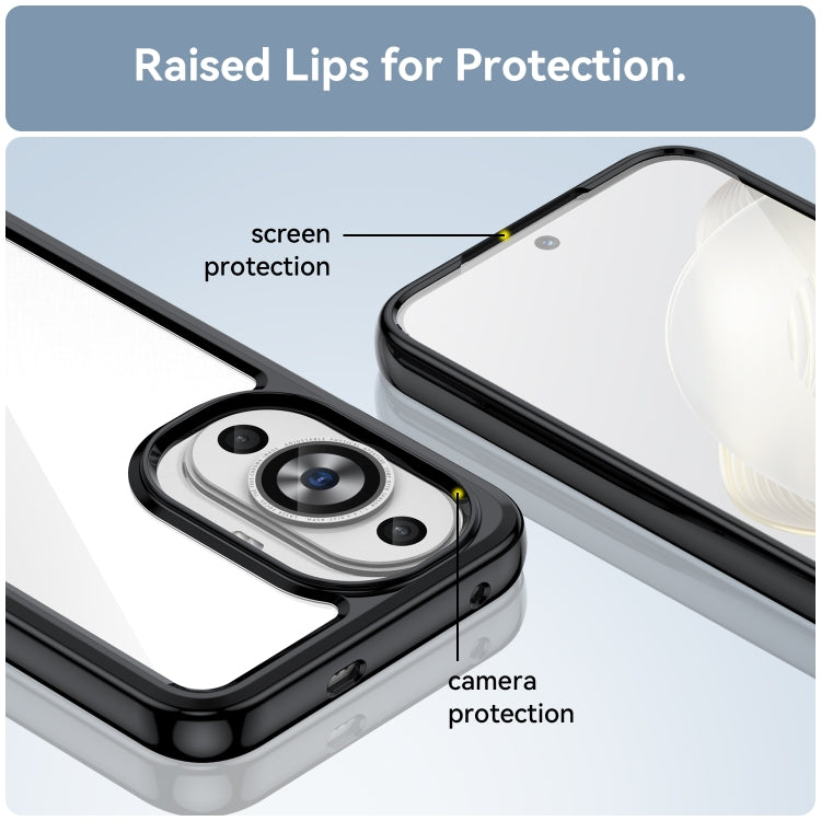 For Huawei Nova 11 Colorful Series Acrylic + TPU Phone Case