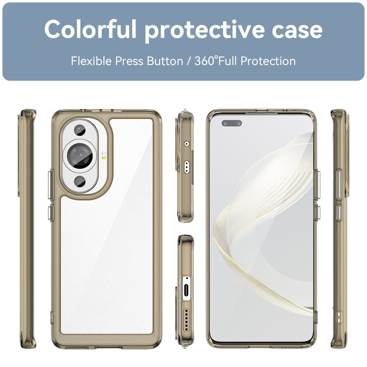 For Huawei Nova 11 Ultra Colorful Series Acrylic + TPU Phone Case