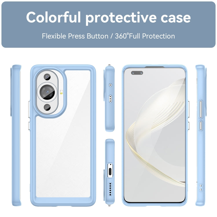 For Huawei Nova 11 Ultra Colorful Series Acrylic + TPU Phone Case