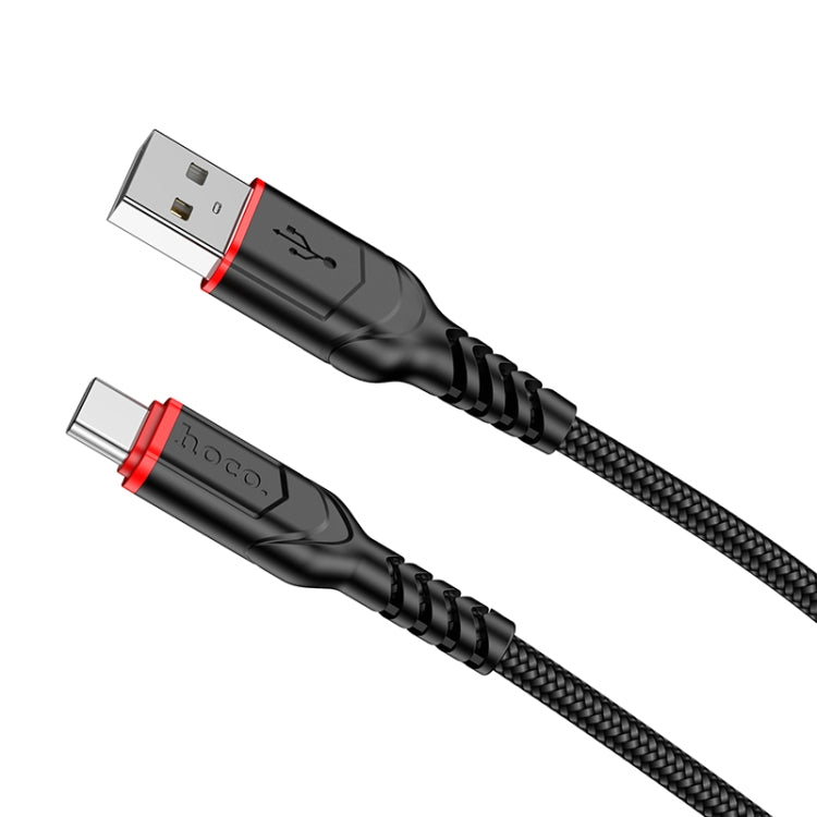 hoco X59 Victory 3A USB to USB-C / Type-C Charging Data Dable, Length:2m