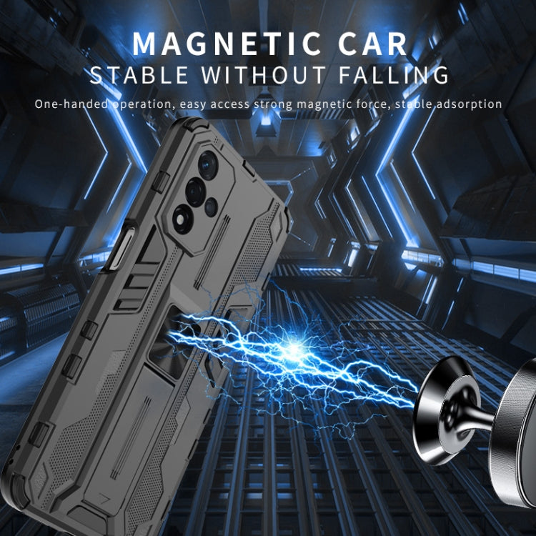 For OPPO A93S 5G Supersonic PC + TPU Shock-proof Protective Phone Case with Holder