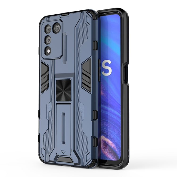 For OPPO K9S 5G Supersonic PC + TPU Shock-proof Protective Phone Case with Holder
