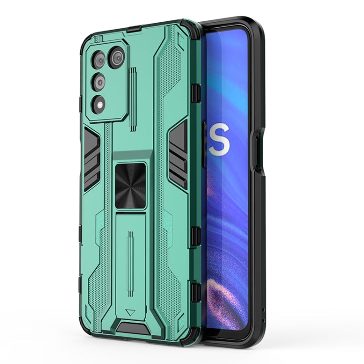 For OPPO K9S 5G Supersonic PC + TPU Shock-proof Protective Phone Case with Holder