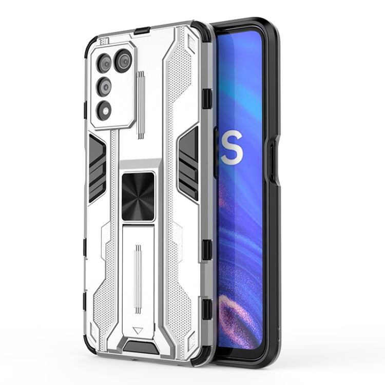For OPPO K9S 5G Supersonic PC + TPU Shock-proof Protective Phone Case with Holder