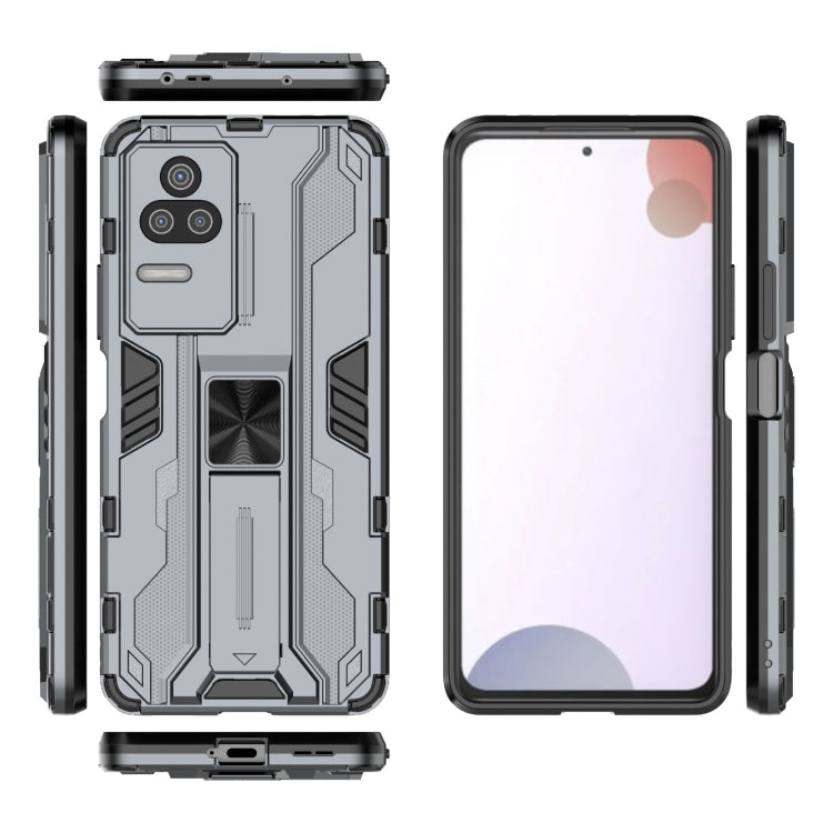 For Xiaomi Redmi K40S Supersonic PC + TPU Shock-proof Protective Phone Case with Holder