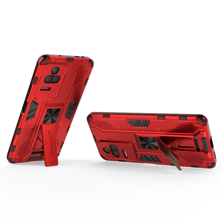 For Xiaomi Redmi K40S Supersonic PC + TPU Shock-proof Protective Phone Case with Holder