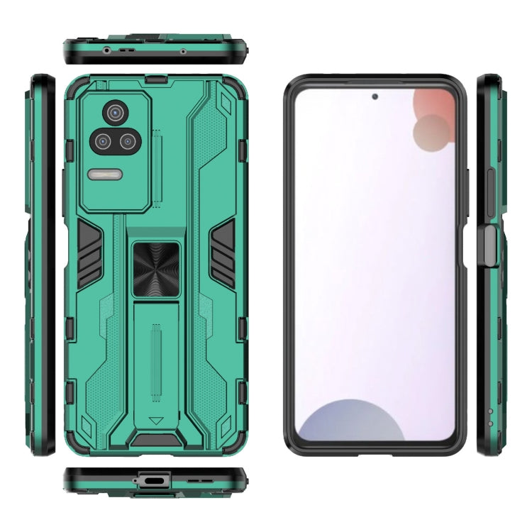 For Xiaomi Redmi K40S Supersonic PC + TPU Shock-proof Protective Phone Case with Holder