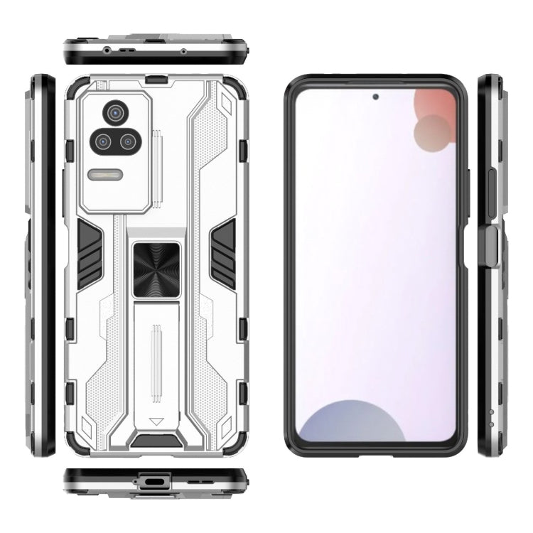 For Xiaomi Redmi K40S Supersonic PC + TPU Shock-proof Protective Phone Case with Holder