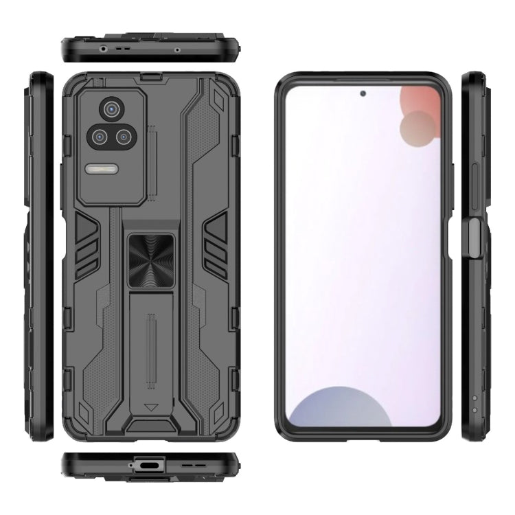 For Xiaomi Redmi K40S Supersonic PC + TPU Shock-proof Protective Phone Case with Holder