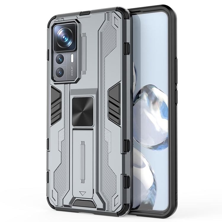 For Xiaomi 12T 5G Supersonic PC + TPU Shock-proof Protective Phone Case with Holder