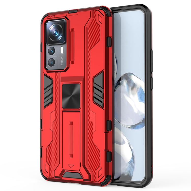 For Xiaomi 12T 5G Supersonic PC + TPU Shock-proof Protective Phone Case with Holder