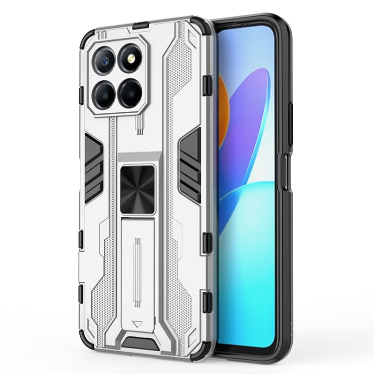 For Honor X8 5G Supersonic PC + TPU Shock-proof Protective Phone Case with Holder
