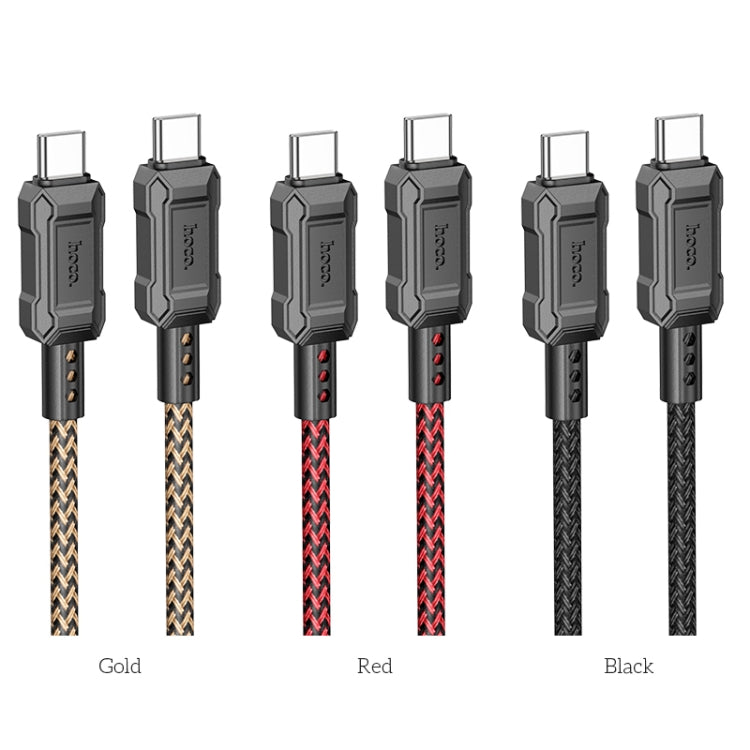 hoco X94 Leader 60W USB-C / Type-C to USB-C / Type-C Charging Data Dable, Length:1m