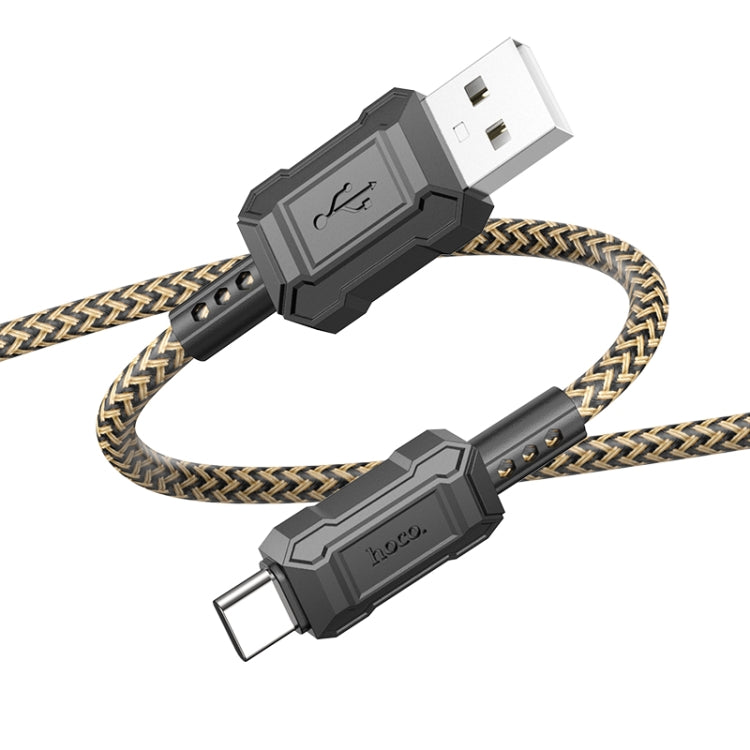 hoco X94 Leader 3A USB to USB-C / Type-C Charging Data Dable, Length:1m