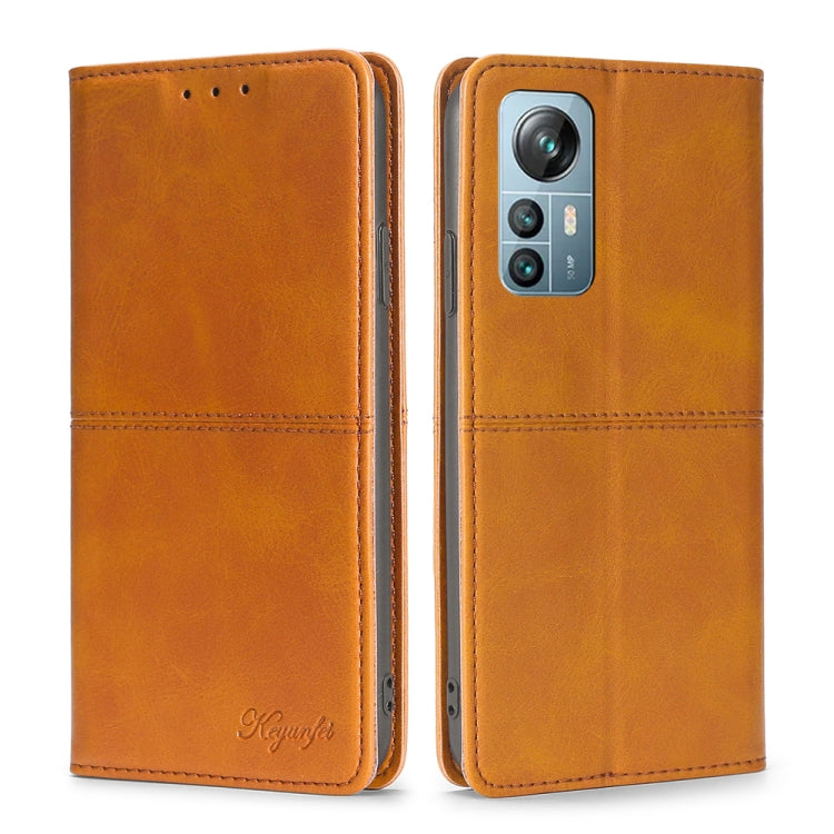 For Blackview A85 Cow Texture Magnetic Horizontal Flip Leather Phone Case