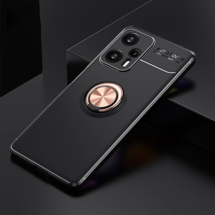 For Xiaomi Redmi Note 12 Turbo Metal Ring Holder TPU Phone Case