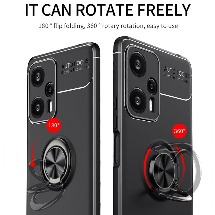 For Xiaomi Redmi Note 12 Turbo Metal Ring Holder TPU Phone Case