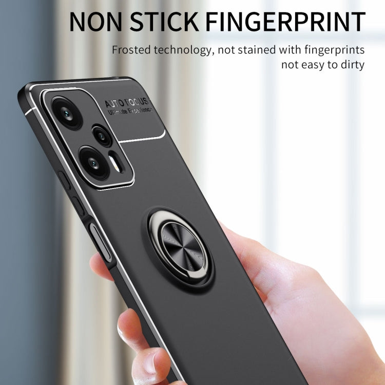 For Xiaomi Redmi Note 12 Turbo Metal Ring Holder TPU Phone Case