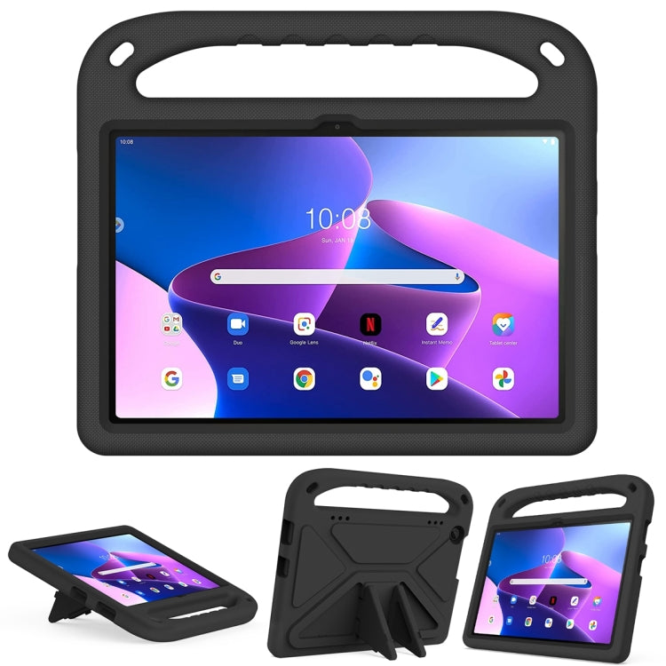 For Lenovo Tab M10 3rd Gen Handle EVA Shockproof Tablet Case with Holder