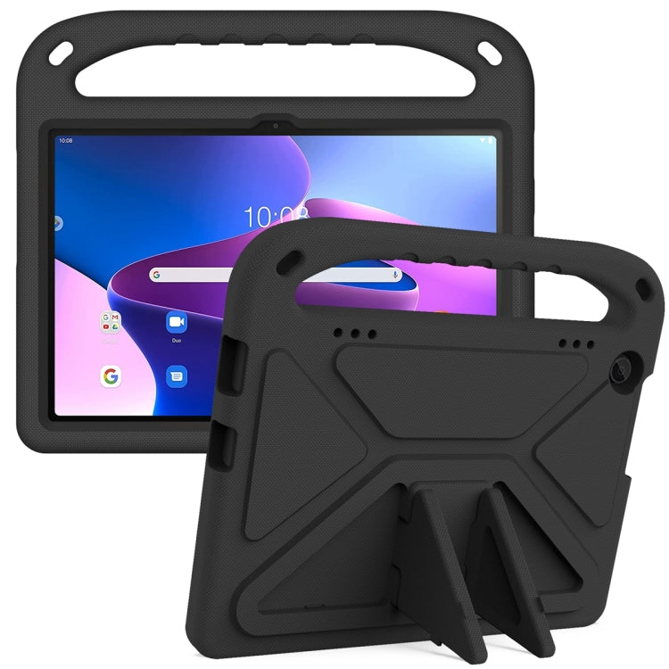 For Lenovo Tab M10 3rd Gen Handle EVA Shockproof Tablet Case with Holder