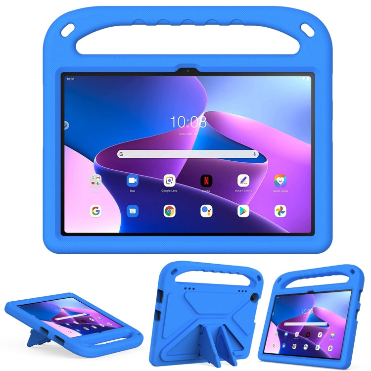 For Lenovo Tab M10 3rd Gen Handle EVA Shockproof Tablet Case with Holder