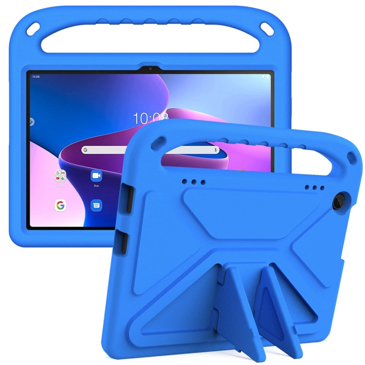 For Lenovo Tab M10 3rd Gen Handle EVA Shockproof Tablet Case with Holder