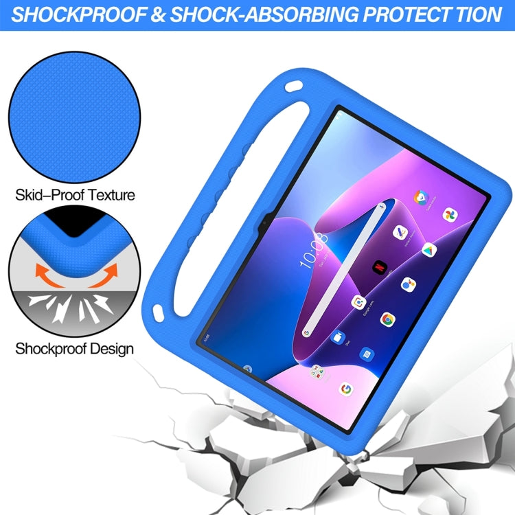 For Lenovo Tab M10 3rd Gen Handle EVA Shockproof Tablet Case with Holder