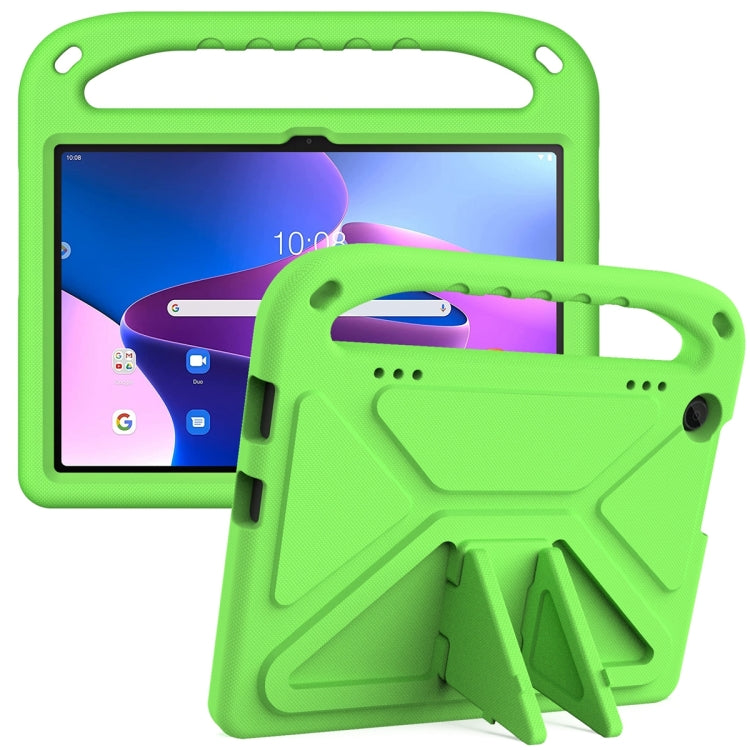 For Lenovo Tab M10 3rd Gen Handle EVA Shockproof Tablet Case with Holder