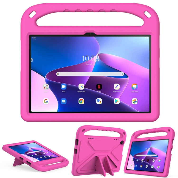 For Lenovo Tab M10 3rd Gen Handle EVA Shockproof Tablet Case with Holder