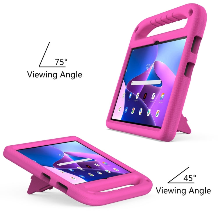 For Lenovo Tab M10 3rd Gen Handle EVA Shockproof Tablet Case with Holder