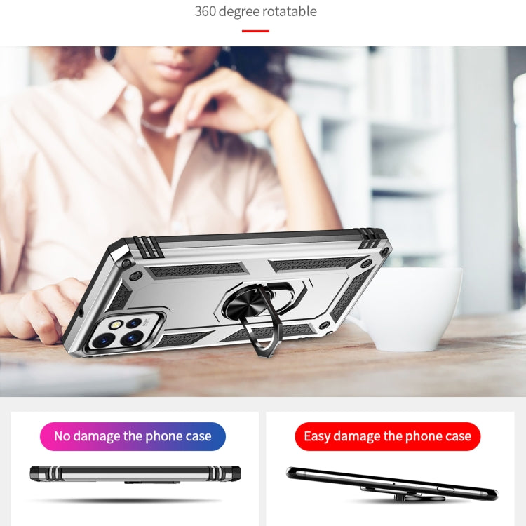 For Motorola Moto G Power 5G 2023 Shockproof TPU + PC Phone Case with Holder