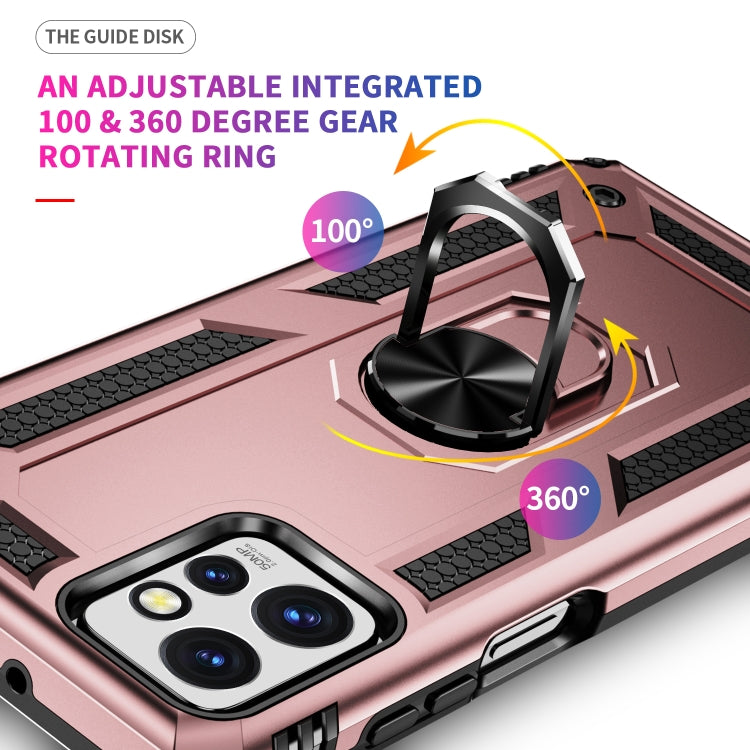 For Motorola Moto G Power 5G 2023 Shockproof TPU + PC Phone Case with Holder