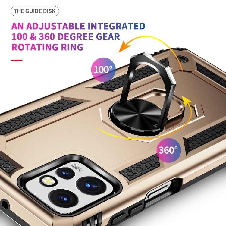 For Motorola Moto G Power 5G 2023 Shockproof TPU + PC Phone Case with Holder