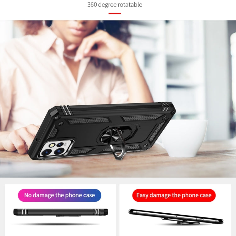 For Motorola Moto G Power 5G 2023 Shockproof TPU + PC Phone Case with Holder