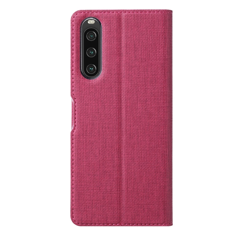 For Sony Xperia 10 V ViLi DMX Series Shockproof Magnetic Leather Phone Case