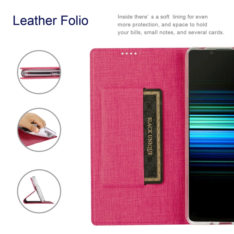 For Sony Xperia 10 V ViLi DMX Series Shockproof Magnetic Leather Phone Case