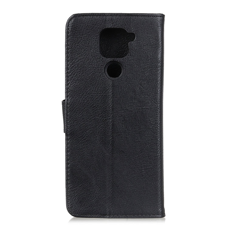 For Xiaomi Redmi Note 9 / Redmi 10X 4G KHAZNEH Cowhide Texture Horizontal Flip Leather Case with Holder & Card Slots & Wallet