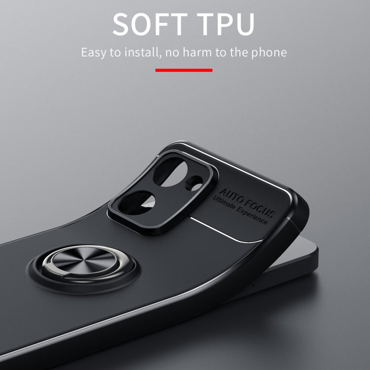 For Realme 10 Pro 5G Metal Ring Holder TPU Phone Case