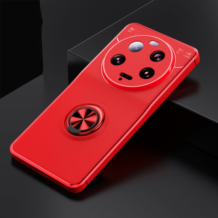 For Xiaomi 13 Ultra Metal Ring Holder TPU Phone Case