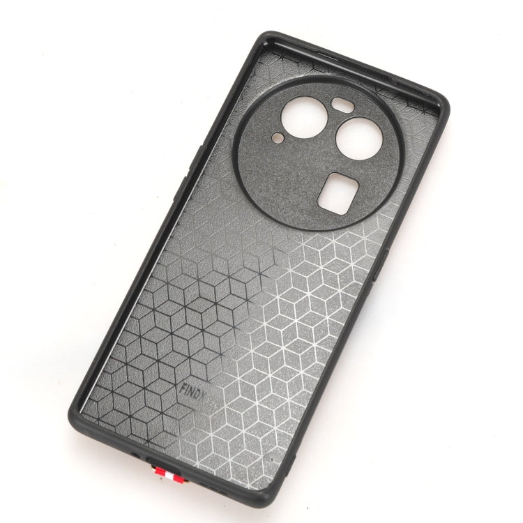 For OPPO Find X6 5G Wristband Leather Back Phone Case