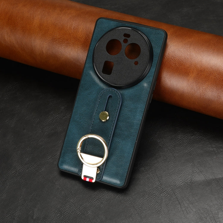 For OPPO Find X6 Pro 5G Wristband Leather Back Phone Case