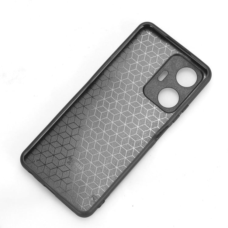 For Realme C55 Wristband Leather Back Phone Case