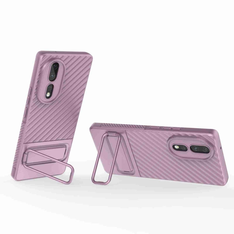 For Honor 80 5G Wavy Texture TPU Phone Case with Lens Film