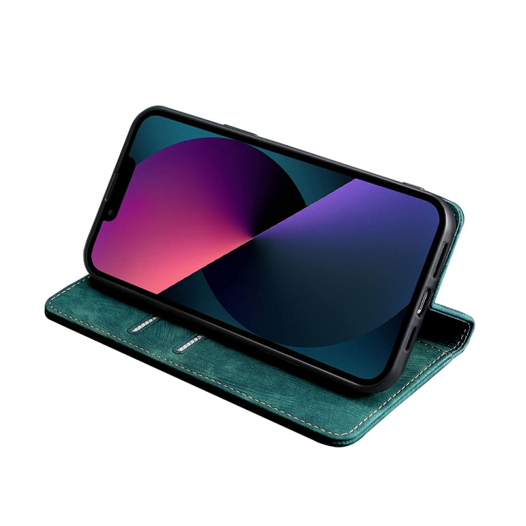 For OPPO Find X6 5G RFID Anti-theft Brush Magnetic Leather Phone Case