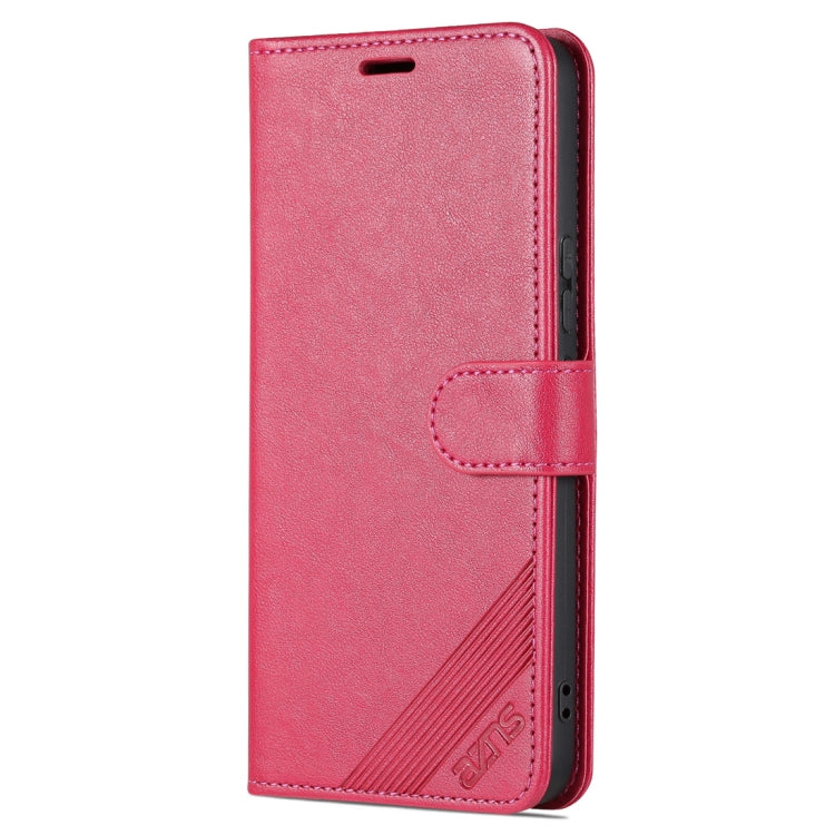 For vivo Y100 AZNS Sheepskin Texture Flip Leather Phone Case