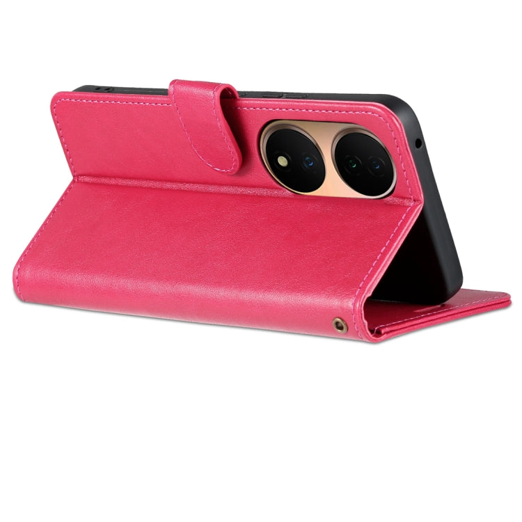 For vivo Y100 AZNS Sheepskin Texture Flip Leather Phone Case